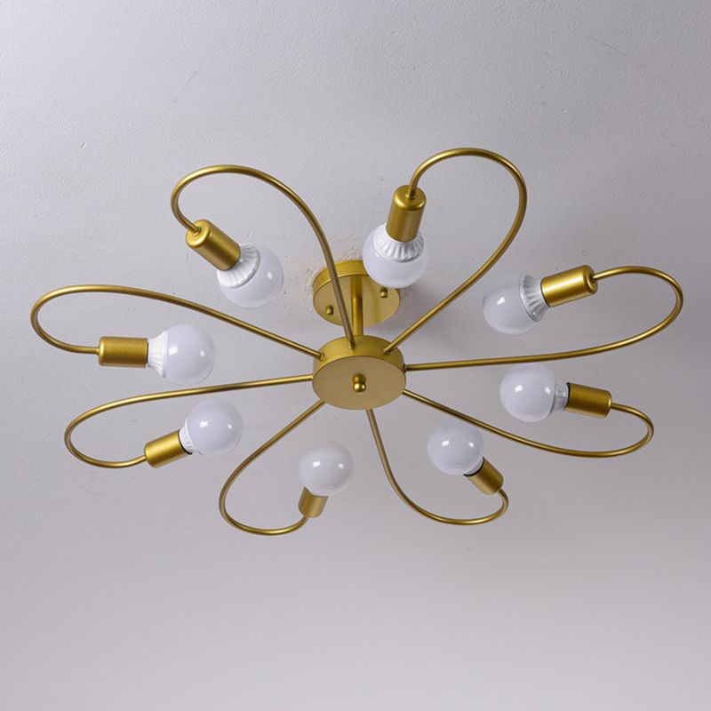 Modern Ceiling Lamp Minimalist Flush Mount Light Fixture for Bedroom