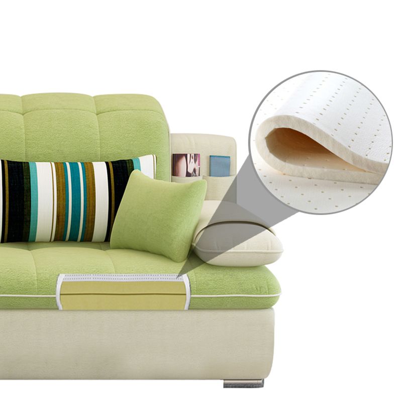 Removable Cushions Pillow Top Arm Sofa/Sectional with Slipcovered and Storage