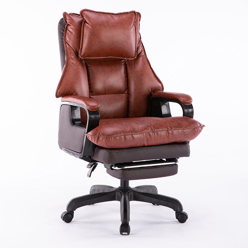 Modern Padded Arms Executive Chair Ergonomic Task Chair for Office