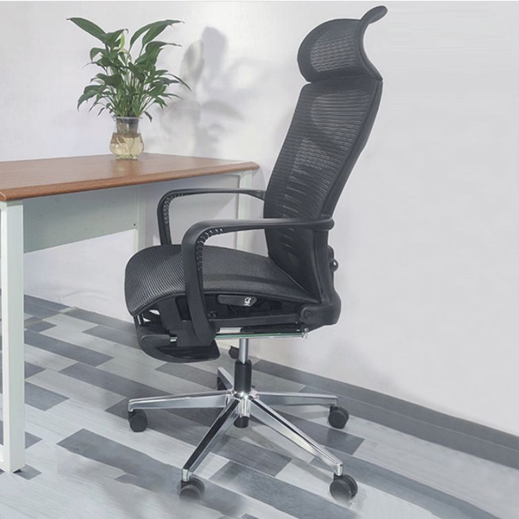 Modern Desk Chair Mesh Management Office Chair High-Back Chair with Wheels