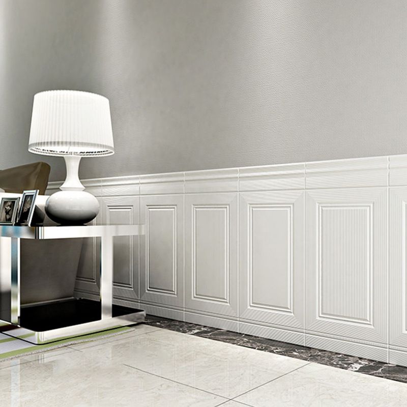 Modern Waterproof 3D Wainscoting Peel and Stick Indoor Wallboard