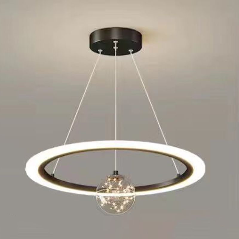 Multi Lights Ring Pendant lustre MODERN MODER STYLE LAMPS HAPPING