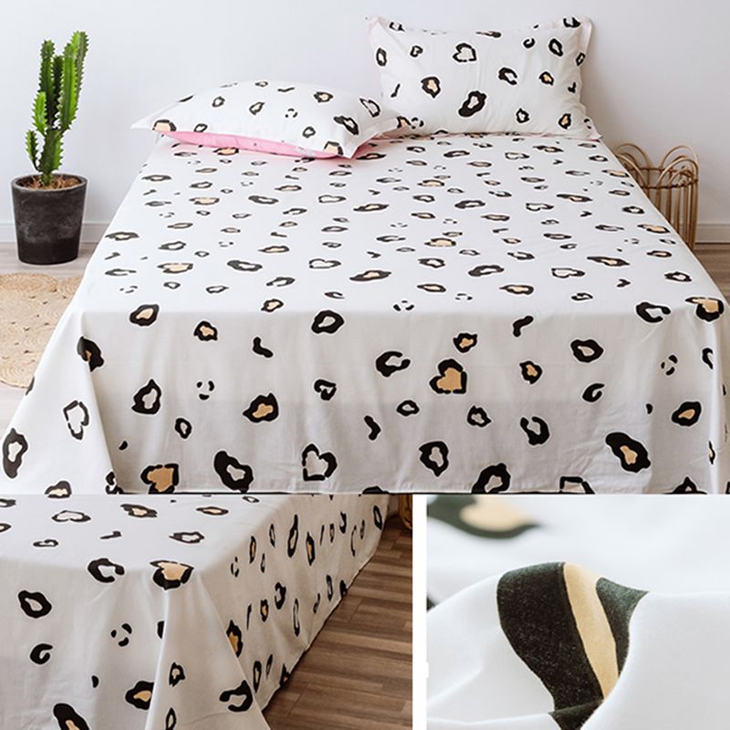 Cotton Fitted Sheet Single Piece Home Bedroom Dormitory Simple Bed Sheet