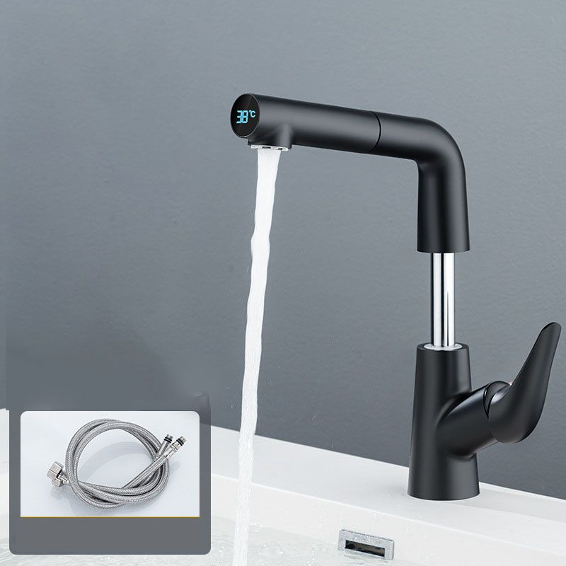 Modern Sink Faucet Solid Color Vessel Sink Faucet for Bathroom