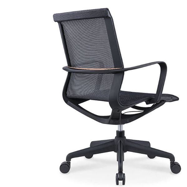 Modern Fixed Arm Conference Chair Office Ergonomic Mesh Task Chair