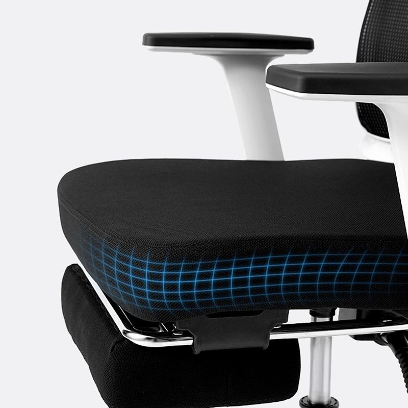 Modern Office Chair No Distressing Ergonomic Slide Chair with Wheels