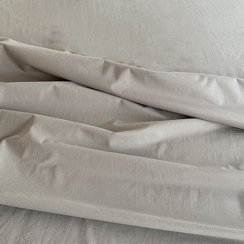 Sheet Set Solid Fade Resistant Breathable Cotton Bed Sheet Set