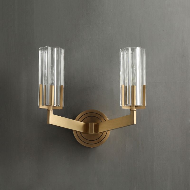 Post-Modern Wall Light Sconces Copper Wall Light Fixture in Gold