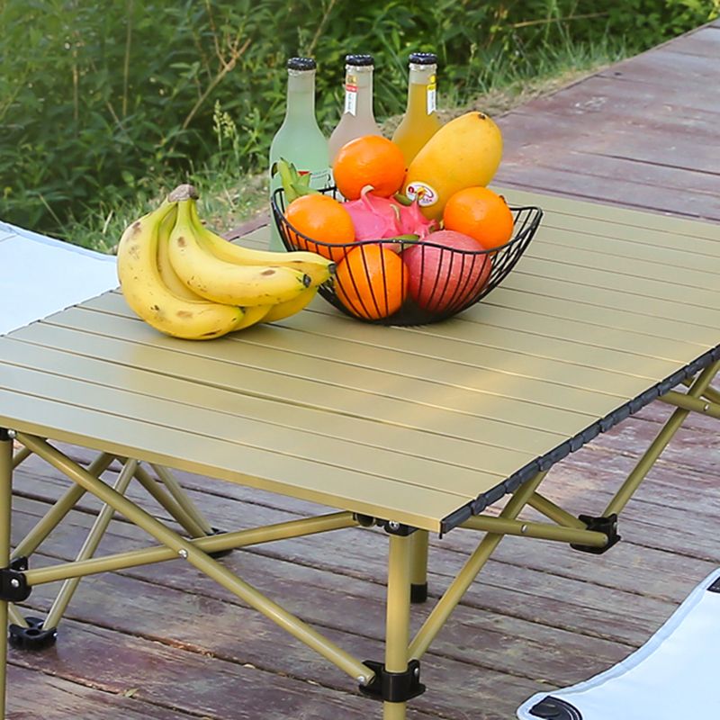 Modern Rectangle Foldable Camping Table Waterproof Camping Table