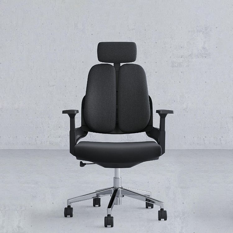 Modern Office Chair with Wheels High-Back Adjustable Arms Mesh Desk Chair