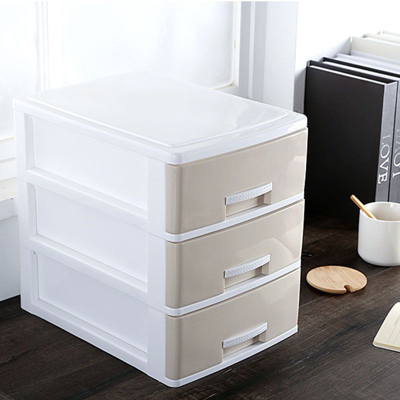 Plastic File Cabinet Vertical File Cabinet with Drawers for Home Office