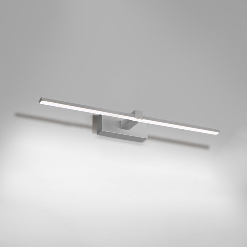 Nordic Modern Mirror Light Simple Long Strip Mirror Lamp Fixture for Bathroom