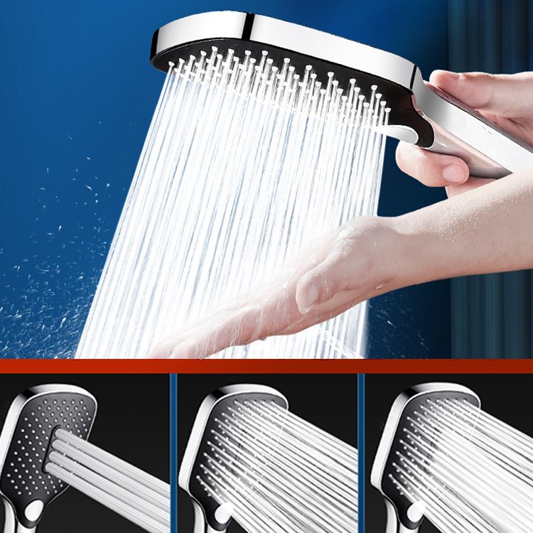 Handheld Shower Head 3 Settings Adjustable Spray Pattern Showerhead