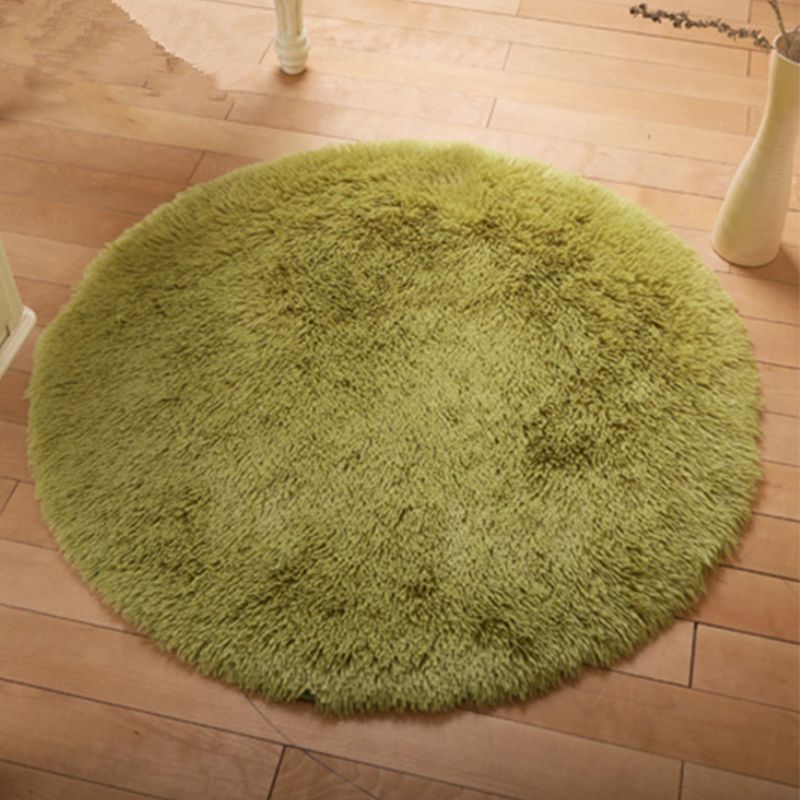 Kameel Casual Tapsel Blending Solid Color Rug Non-Slip Backing Rug voor woonkamer