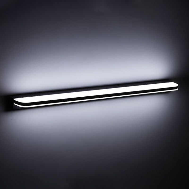 Lineaire SCONCE LIMMUTE Moderne stijl LED -metalen wandgemonteerd licht met lichaamsinductie