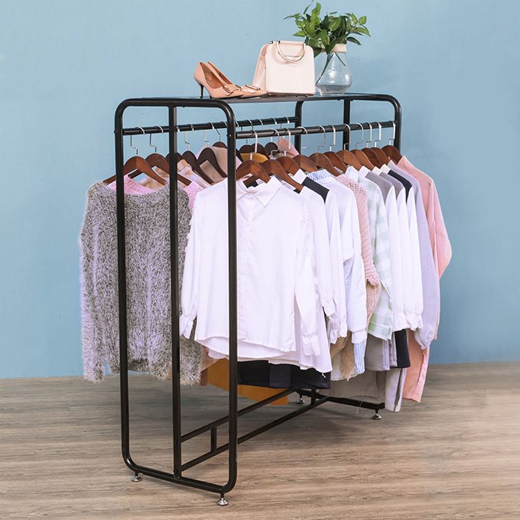 Light Luxury Coat Hanger Metal Standing Coat Rack for Cloakroom