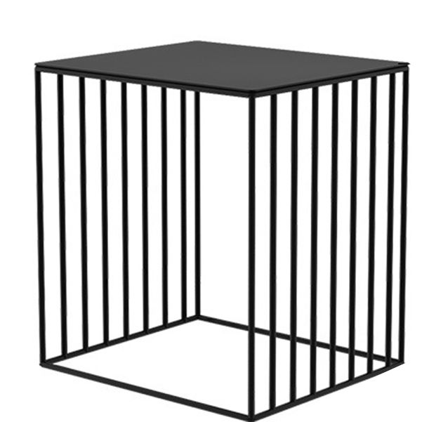 Modern Bedside Cabinet Iron Nightstand for Bedroom , 18"W X 19.5"H