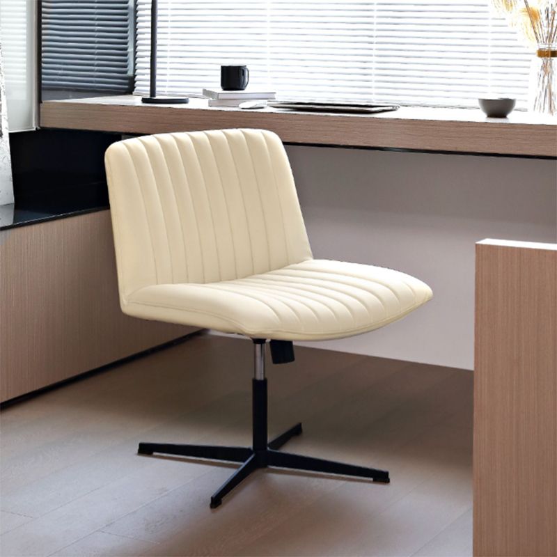 Contemporary No Arm Task Chair No Wheels Conference Chair for Office