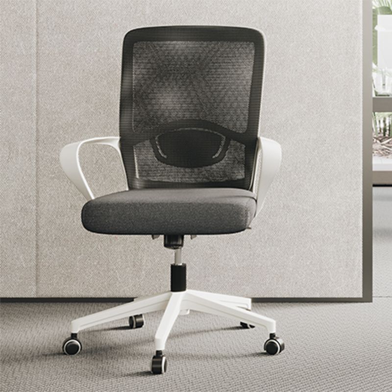 Modern Nylon Office Chair Slide Height-adjustable Desk Chair