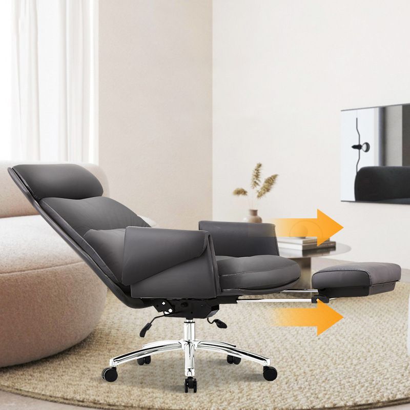 Modern No Arm Executive Chair Tilt Mechanism Managers Chair for Office