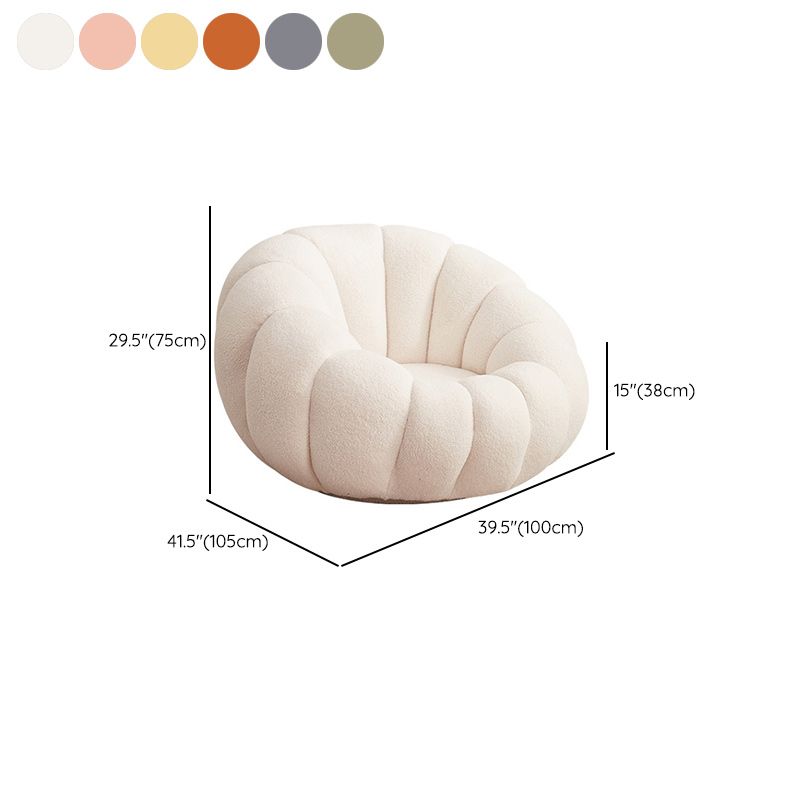 Contemporary Papasan Chair with Sewn Pillow Back and Solid Wood Frame