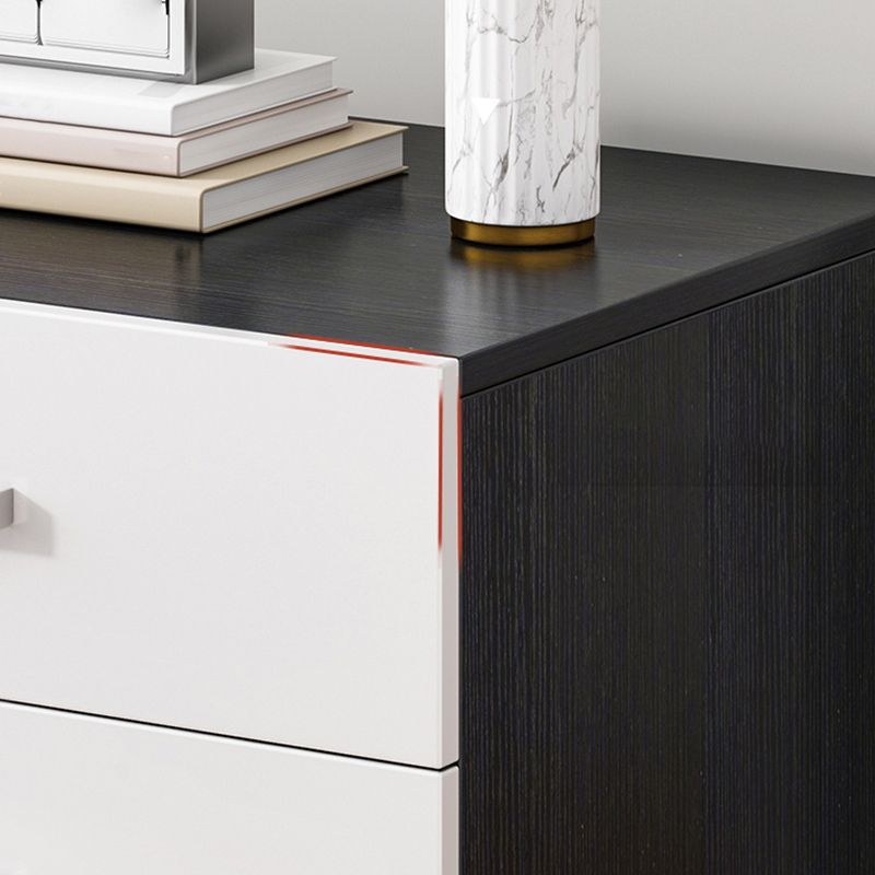 Contemporary Drawers Included Night Table Solid Wood Nightstand