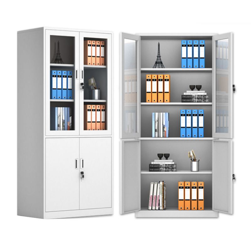 Vertical Filing Cabinet Fire-Resistant File Cabinet with Storage