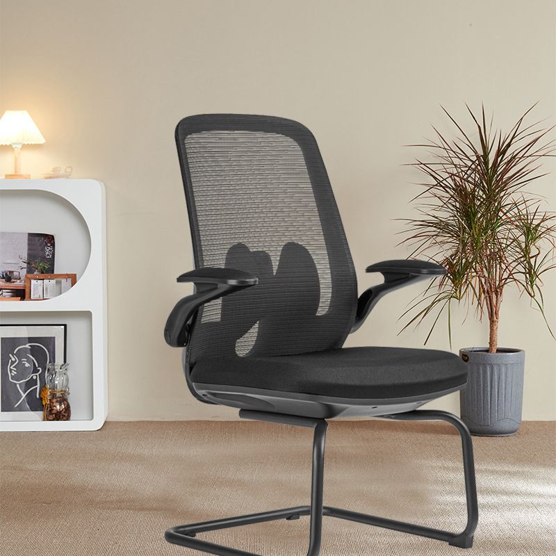 Modern Removable Arms Office Chair No Distressing Ergonomic Desk Chair