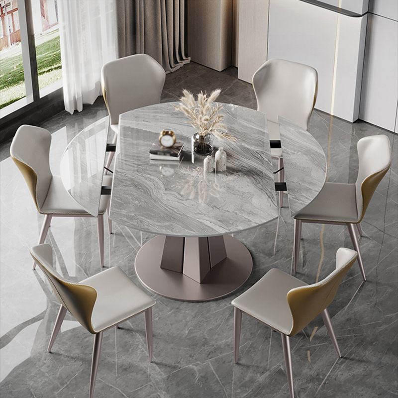 Modern 1/2/5/7 Pieces Dinette Set Round Dining Room Table Set