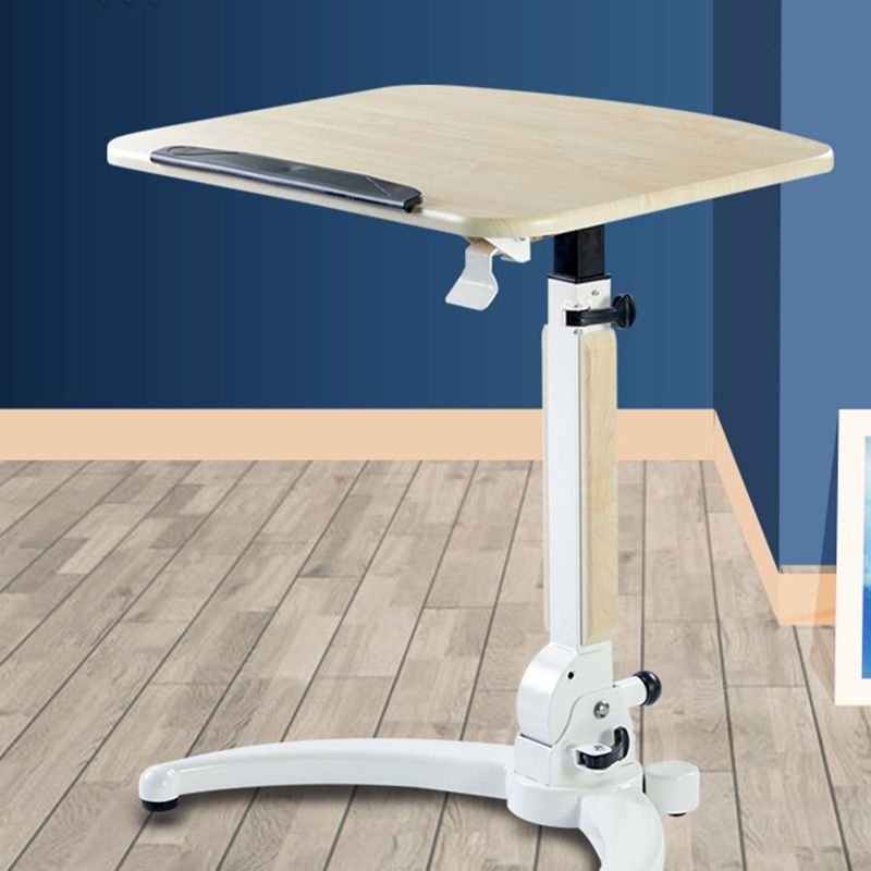 Adjustable Desk with Casters Kids Desk Wood and Metal Child Desk