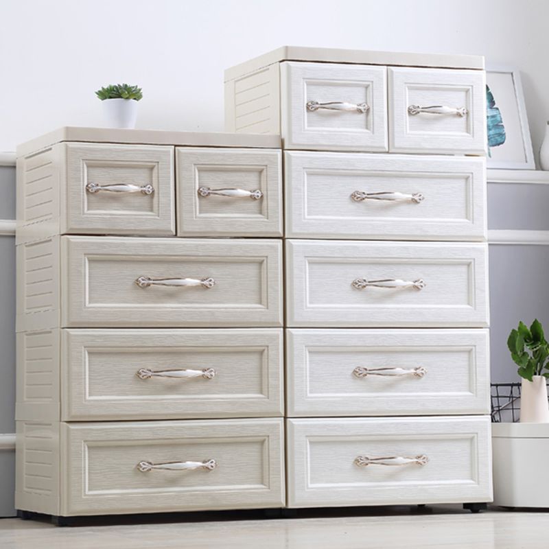 Scandinavian Nursery Dresser Plastic Dressers with 5/6 Drawers