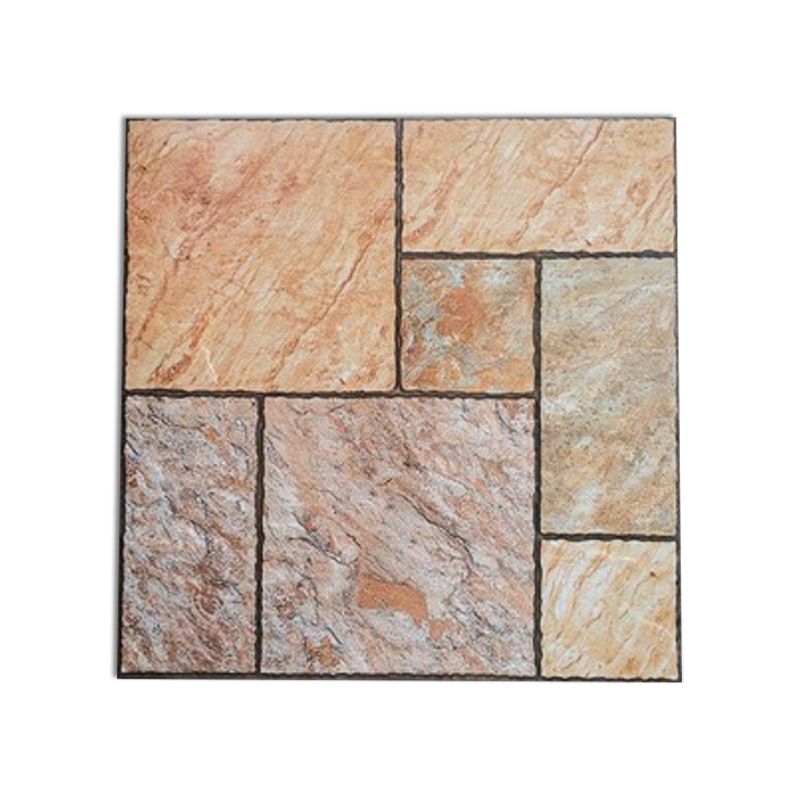 Modern Style Outdoor Floor Tile Square Straight Edge Floor Tile