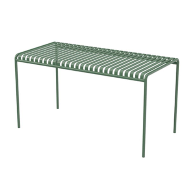 Modern Geometric Waterproof Courtyard Table Iron Outdoor Table