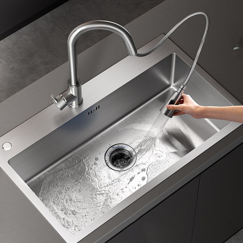 Classic Style Sink Stainless Steel Corrosion Resistant Sink for Kitchen