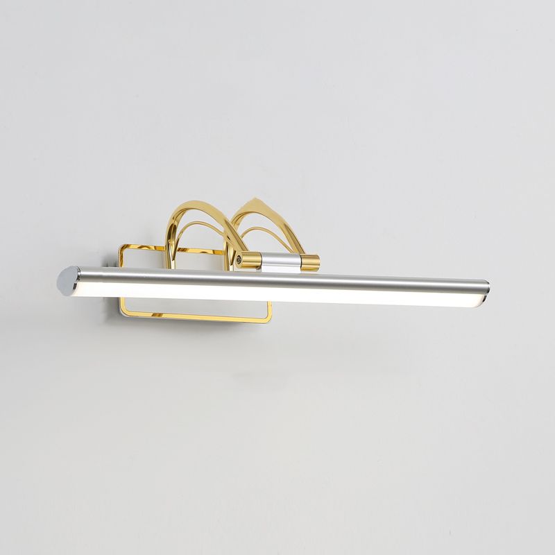 Lineare Form Metallspiegel Wand Licht moderne 1-Lichtspiegel Wandhalterung Licht