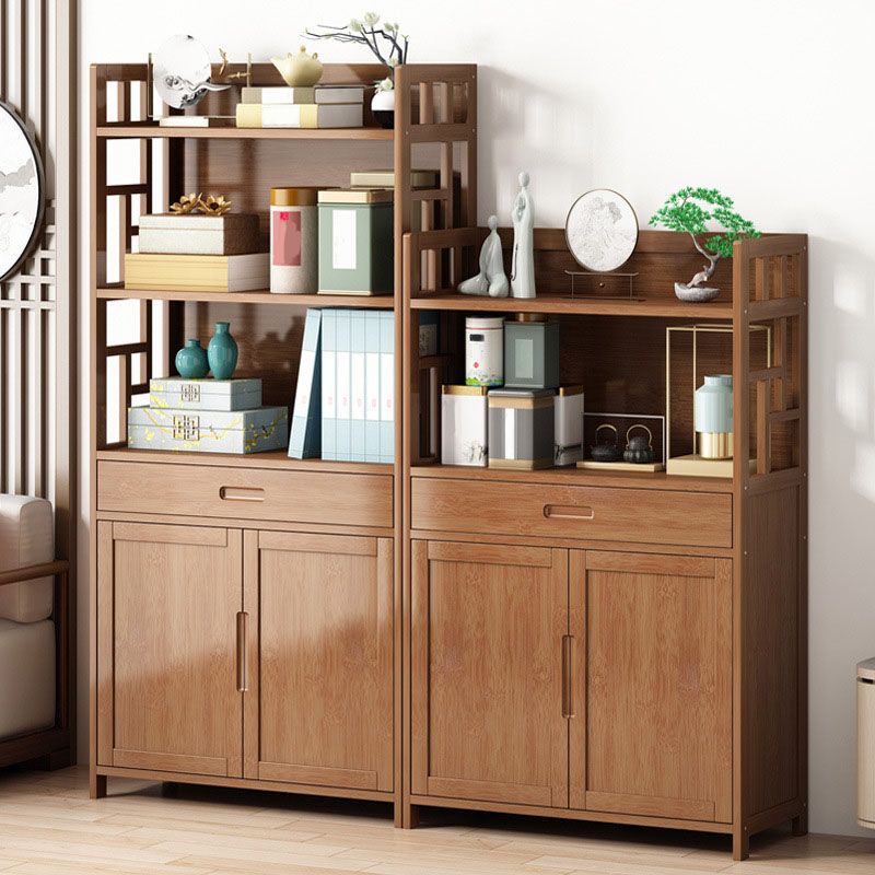 Contemporary Side Board Engineered Wood with Door Sideboard for Dining Room