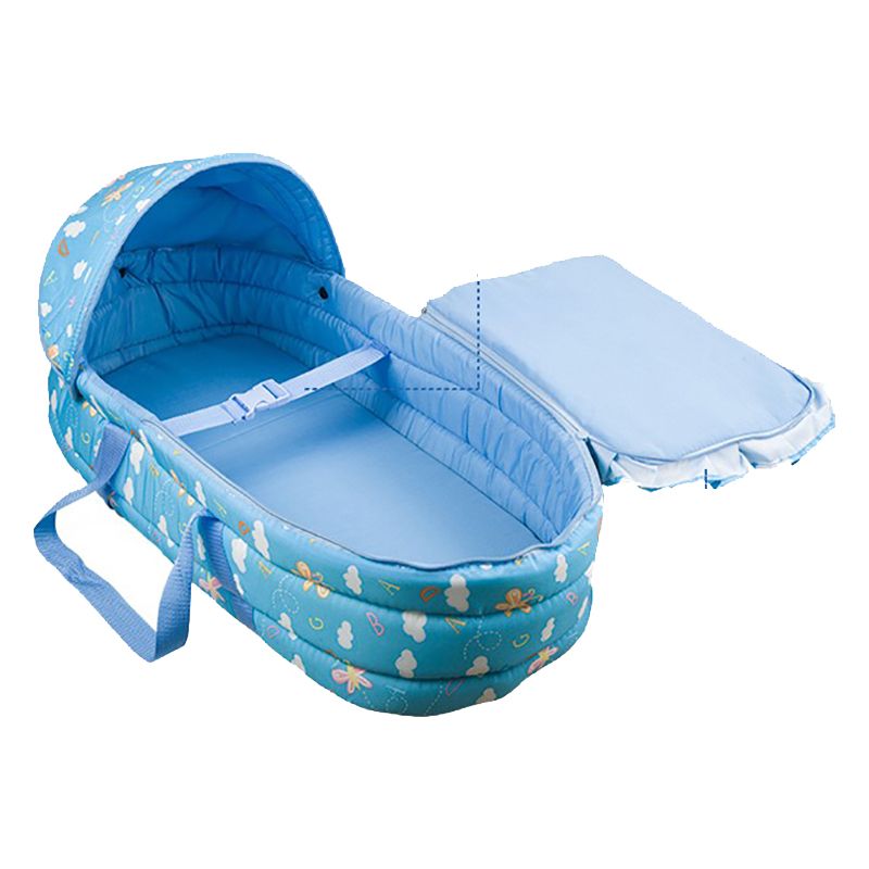 Contemporary Rocking Moses Basket Oval Moses Basket With Belts