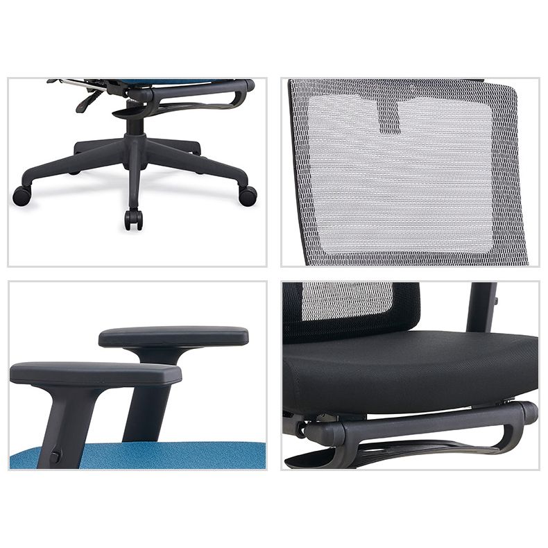 Contemporary High Back Office Chair Mesh Computer Chair Ergonomic Task Chair