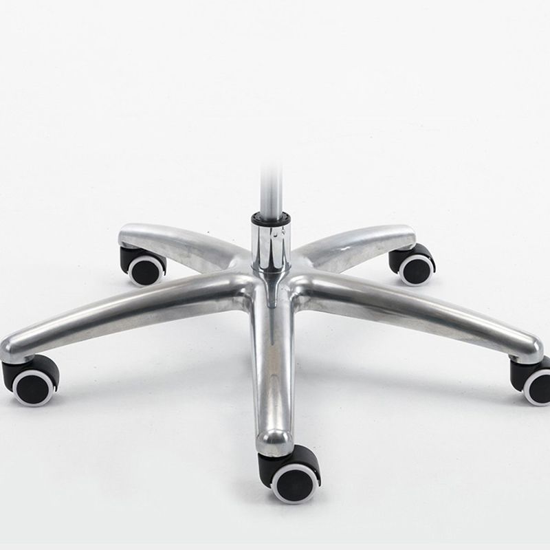 Armless Office Chair Tilt Mechanism No Distressing Ergonomic Desk Chair with Wheels