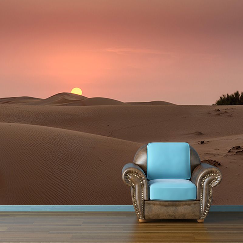 Desert Environment Friendly Photography Wallpaper Sitting Room Wall Mural