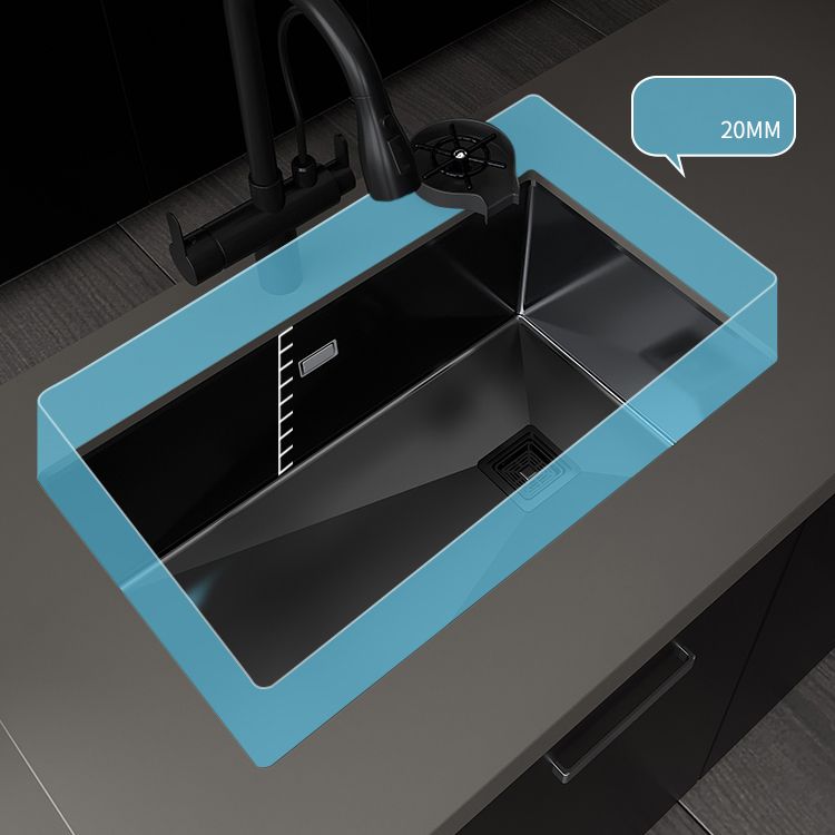 Modern Style Kitchen Sink Stainless Steel Undermount Kitchen Sink