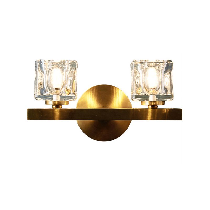 Modern Rectangular Vanity Light Fixtures Crystal Vanity Lighting