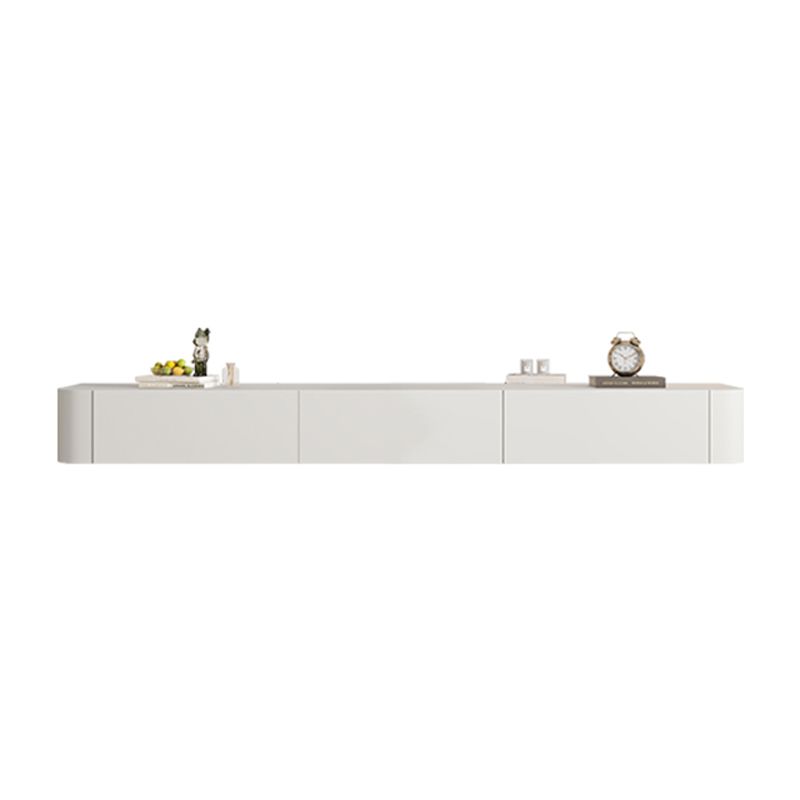 Contemporary TV Stand Wall-mounted TV Media Console with Cabinet