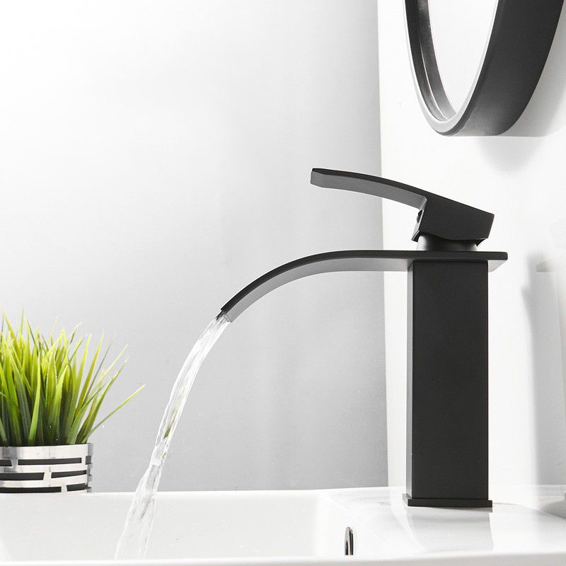 Vessel Sink Faucets One Lever Handle Modern Faucets for Bathroom