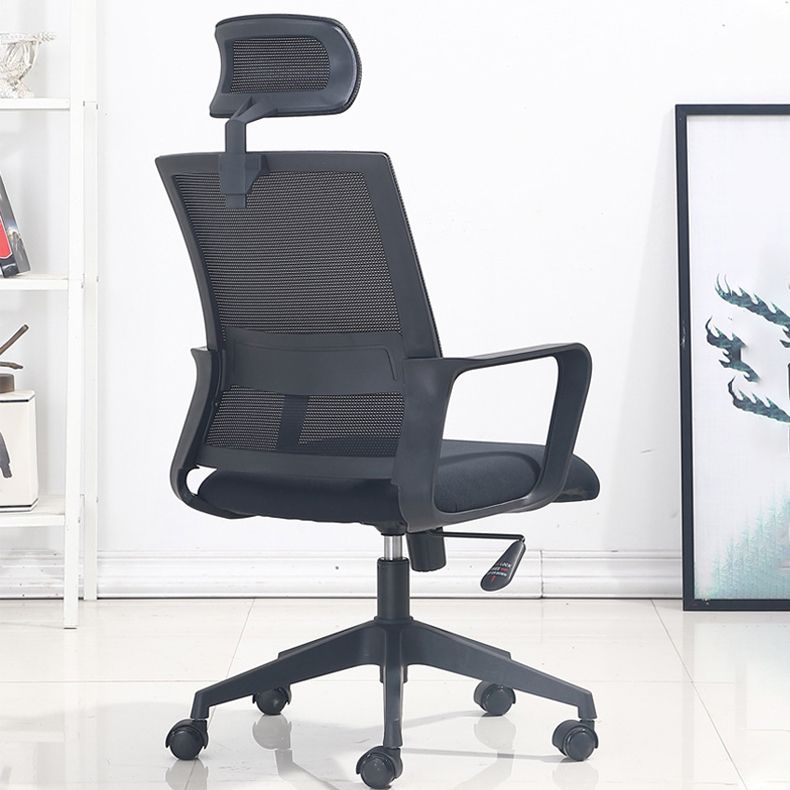 Contemporary Adjustable Office Chair Mid-Back Swivel Desk Chair