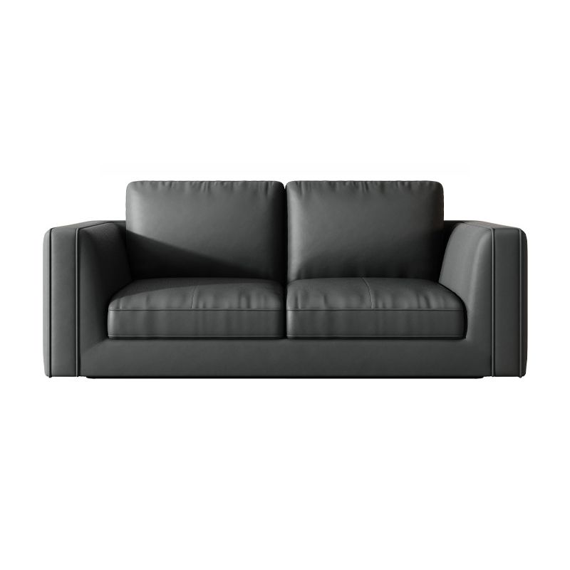 Cushions Sofa 33.46" D x 32.28" H Square Arm Sofa for Living Room