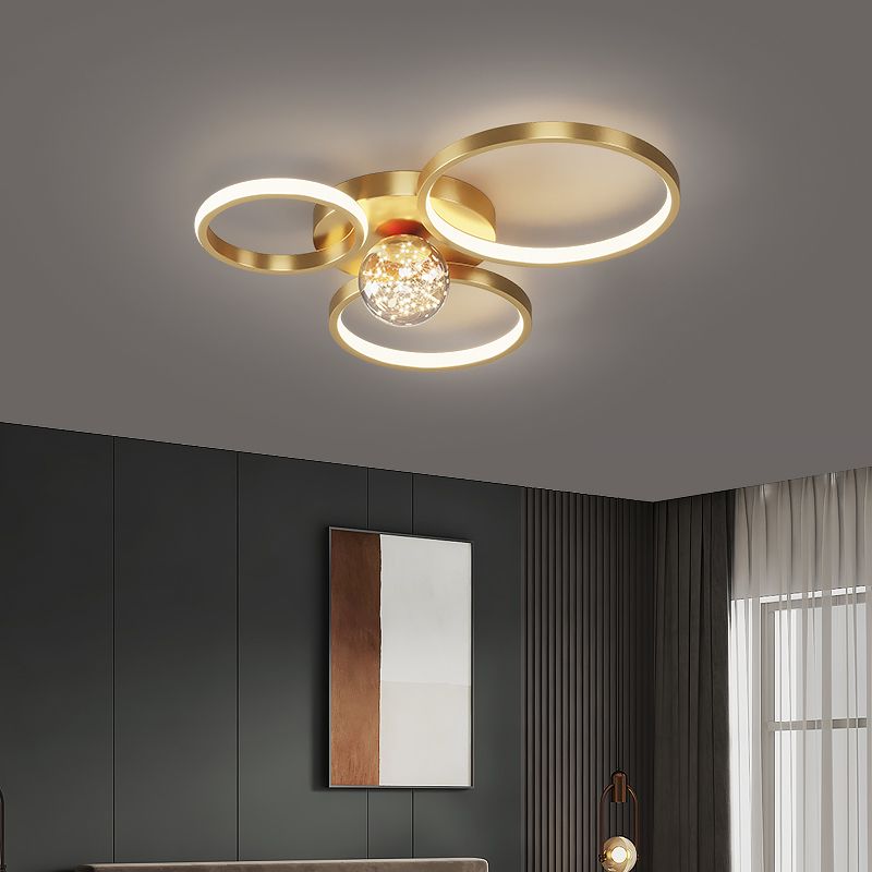 Modern Flush Ceiling Lights Geometric Flush Mount Light Flush Mount Light Fixtures