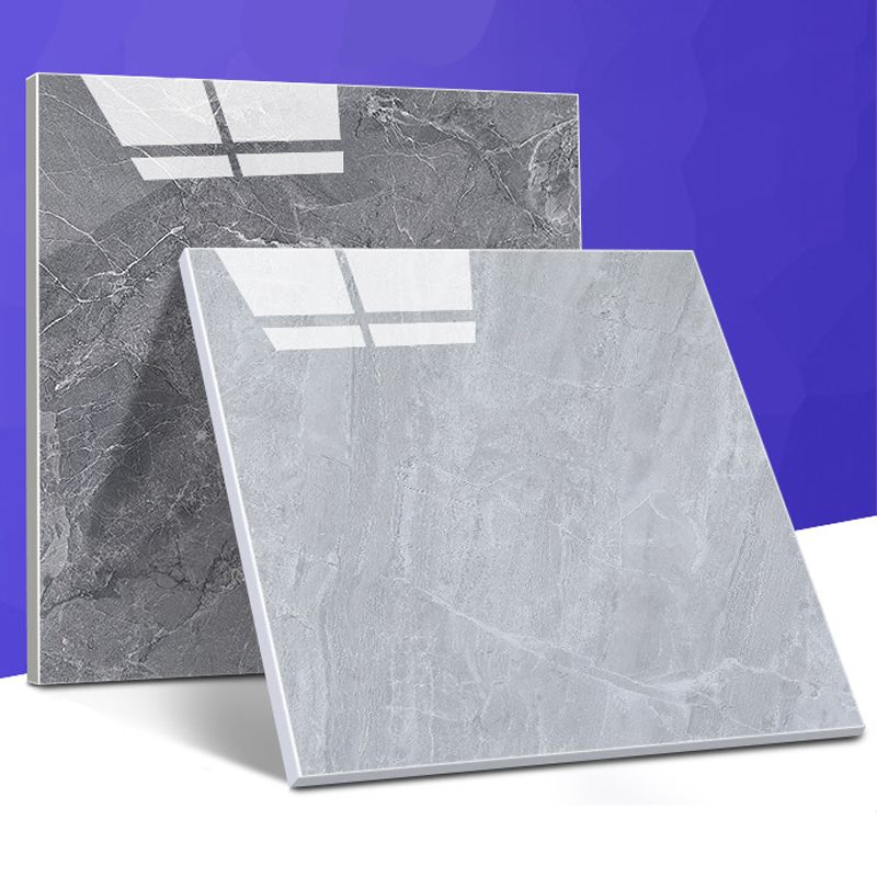 Modern Style Floor Tile Square Waterproof Straight Edge Floor Tile