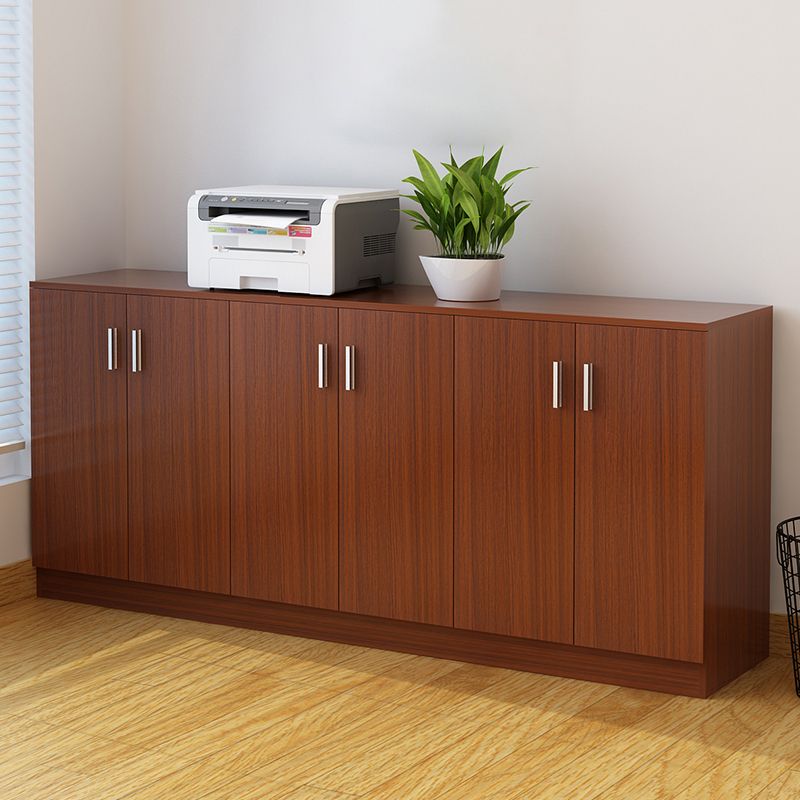 Modern Adjustable Shelves Server Engineered Wood Sideboard Cabinet with Doors