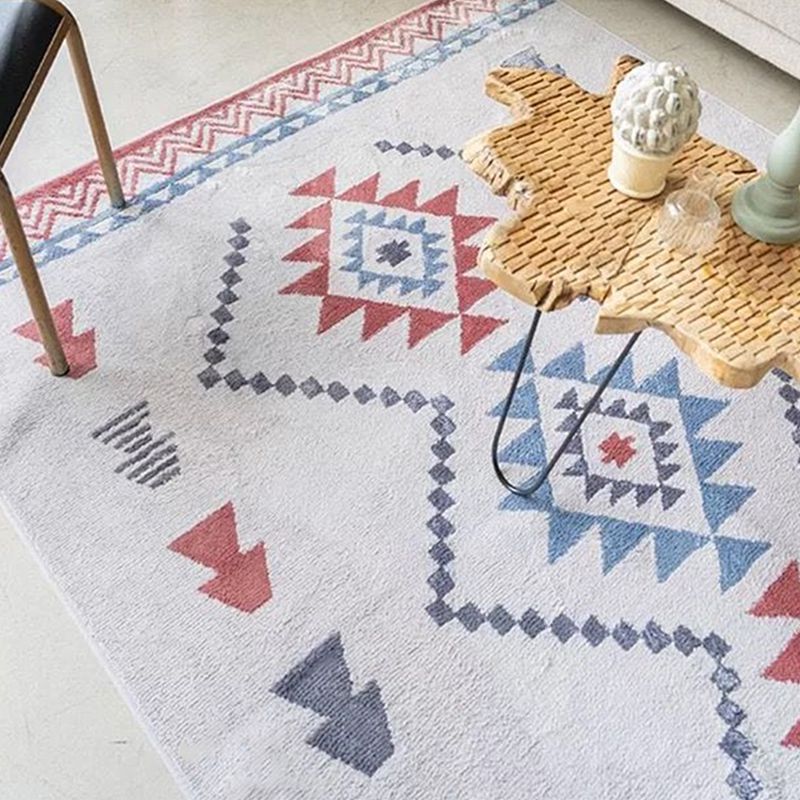 Tappeto chic Amriecana tappeto geometrico a più color colorato resistente al supporto anti-slip tappeto lavabile per casa
